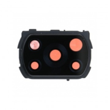 Lentille en verre caméra arrière pour Xiaomi Poco X3 NFC Noir