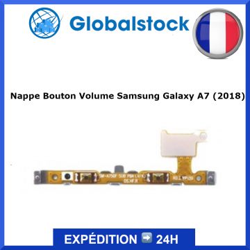 Nappe Bouton Volume pour Samsung Galaxy A7 2018 (A750F)