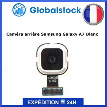 Caméra arrière pour Samsung Galaxy A7 Blanc