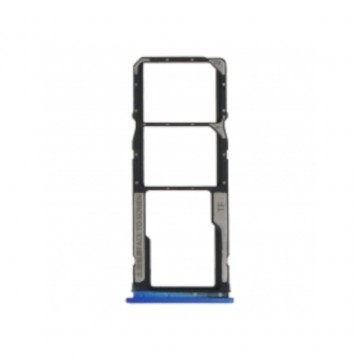 Tiroir carte sim pour Xiaomi Redmi Note 9 5G Double sim Bleu