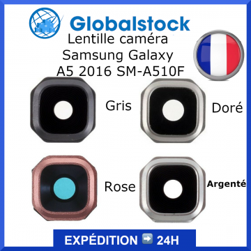 Lentille en Verre pour Caméra Appareil Photo pour Samsung Galaxy A5 2016 SM-A510F