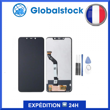 Ecran LCD + Vitre tactile pour Xiaomi POCOPHONE F1 Noir + outils