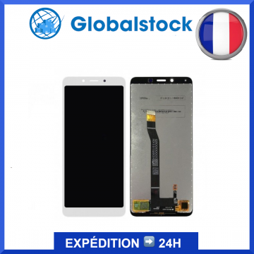 Ecran LCD + vitre tactile pour Xiaomi Redmi 6A Blanc + outils