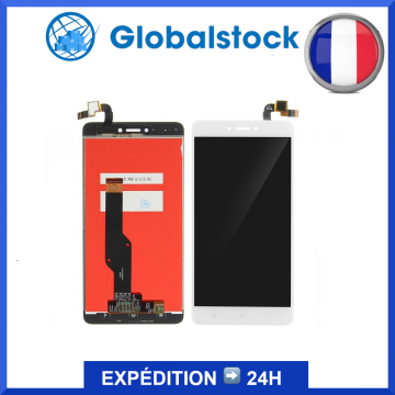 Ecran LCD + Vitre tactile pour Xiaomi Redmi 4X Blanc + Outils