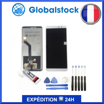 Ecran LCD + Vitre tactile pour Xiaomi Redmi S2 Blanc + Outils