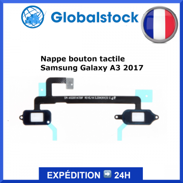 Nappe des boutons tactile menu bas pour Samsung Galaxy A3 2017 (A320F)