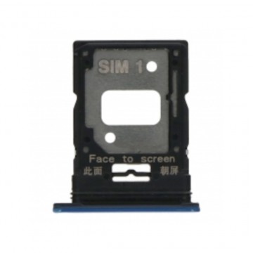 Tiroir carte sim pour Xiaomi Mi 11 Lite Double sim Bleu