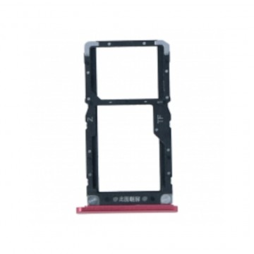 Tiroir carte sim pour Xiaomi Mi 8 Lite Dual Card Rouge