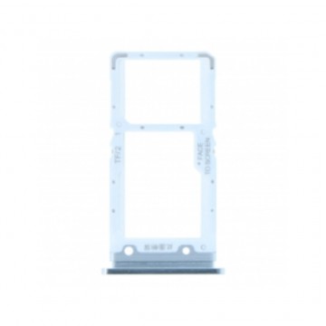 Tiroir carte sim pour Xiaomi Mi 9 Lite Dual Card Blanc