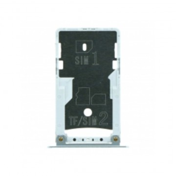 Tiroir carte sim pour Xiaomi Redmi Note 4 Argent