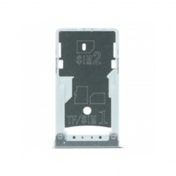 Tiroir carte sim pour Xiaomi Mi Max Argent