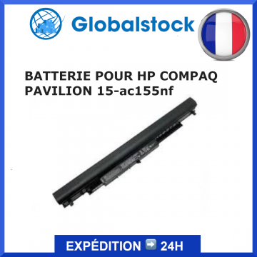 Batterie pour HP COMPAQ PAVILION 15-AC155NF 14.6V 2600mah