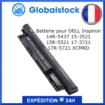 Batterie 2600mAh pour DELL Inspiron 15 3521, 15-3521, 15-N3521, 15R