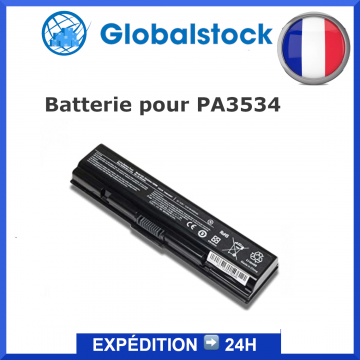 Batterie PA3534U-1BAS PA3534U-1BRS pour TOSHIBA Satellite A200 A500 L300 L500