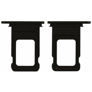 Tiroir sim pour iPhone 11 Noir