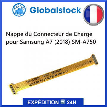 Nappe du Connecteur de Charge vers Carte Mère pour Samsung A7 (2018) SM-A750