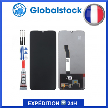 Ecran LCD + Vitre tactile pour Xiaomi Redmi Note 8 Noir + Outils