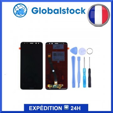 Ecran LCD + vitre tactile pour Huawei Mate 10 Lite Noir + Outils