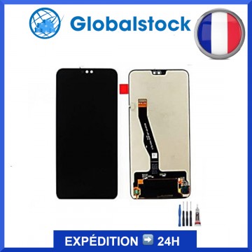 Ecran LCD + Vitre tactile pour Huawei HONOR 8X / 9X Lite (JSN-L21) Noir + Outils