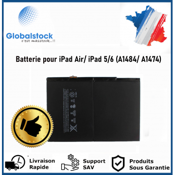 Batterie interne pour iPad Air/iPad 5/iPad 6/iPad Pro 9,7" (2017) - A1484 / A1474