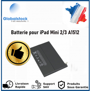 Batterie Interne pour iPad Mini 2/3 (A1512/A1489/A1490)
