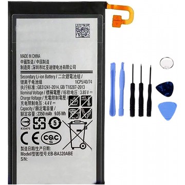 Batterie pour Samsung Galaxy A3 2017 (A320F)