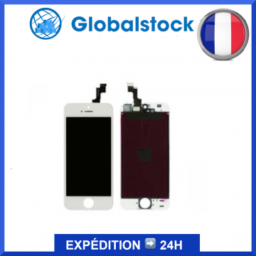 Écran pour iPhone 5S Blanc LCD