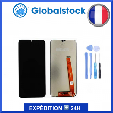 Ecran LCD + Vitre tactile pour Samsung Galaxy A20e A202F Noir + outils