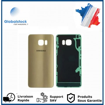 Vitre arrière pour Samsung Galaxy s6 Edge Or