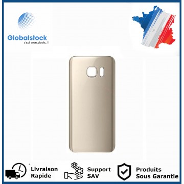 Vitre arrière pour Samsung Galaxy s7 Or