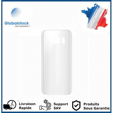Vitre arrière pour Samsung Galaxy S7 Edge Blanc CE