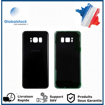 Vitre arrière pour Samsung Galaxy S8 noir