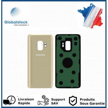 Vitre arrière pour Samsung Galaxy S9 Or