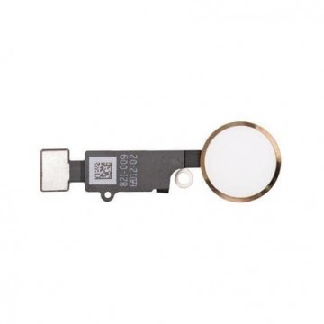 Nappe bouton home pour iPhone 7 Plus /Gold Or