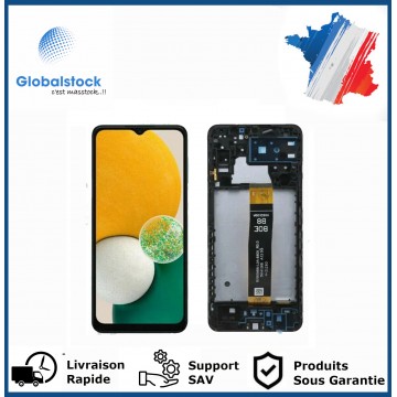 Ecran LCD + Vitre tactile sur Châssis pour Samsung Galaxy A13 5G (A136B) + outils