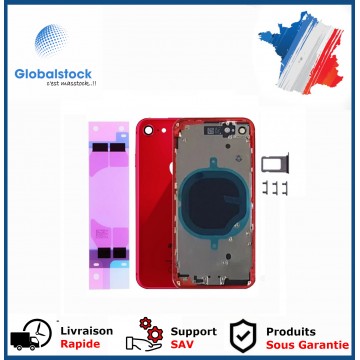 Châssis pour iPhone 8 Rouge Nu