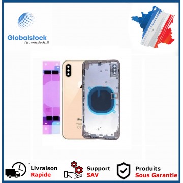 Chassis arrière pour IPhone XS Or Nu