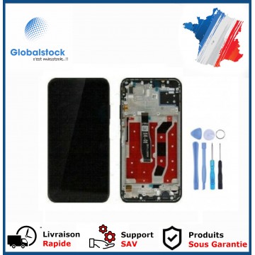 Écran pour Huawei P40 Lite Noir LCD sur châssis