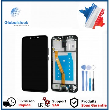 Écran pour Huawei Mate 20 Lite Noir LCD sur châssis