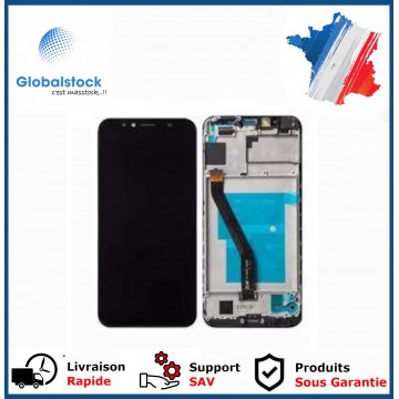 Écran pour Huawei Honor 7A Noir LCD sur châssis