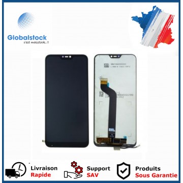 Ecran LCD + Vitre tactile pour Xiaomi Mi A2 Lite Noir + Outils