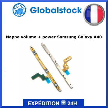 Nappe volume + power pour Samsung Galaxy A40 (A405F)