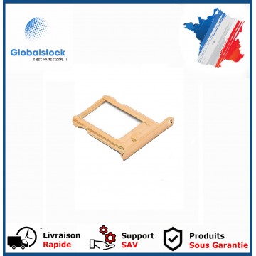 Tiroir sim pour iPhone 7 / 7 Plus OR/Gold