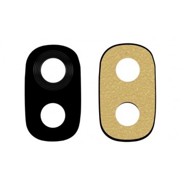 Lentille de caméra arrière pour Samsung Galaxy A40/A30/A10/M10 noir