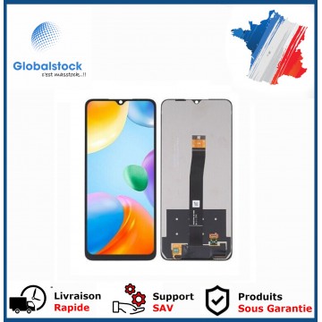 Ecran LCD + vitre tactile pour Xiaomi Redmi 10C/Poco C40 + outils
