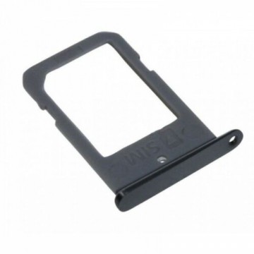 Tiroir de carte sim pour Samsung Galaxy S6 edge Single Card Noir