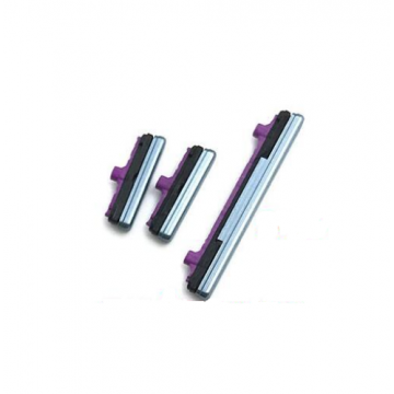 Bouton Volume + power silver pour Samsung Galaxy S10+