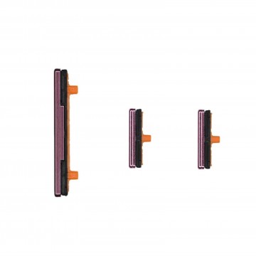 Bouton Volume + power violet pour Samsung Galaxy S9+
