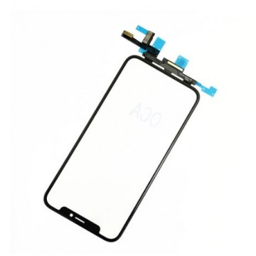 Vitre Tactile remplacement avant + Nappe touch + châssis + OCA pour IPHONE XR