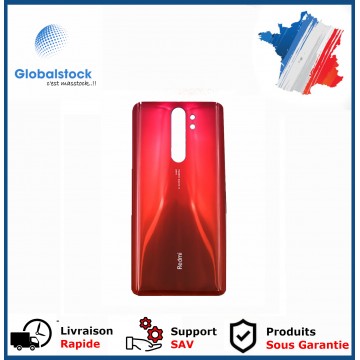 Vitre arrière pour xiaomi redmi note 8 pro rouge